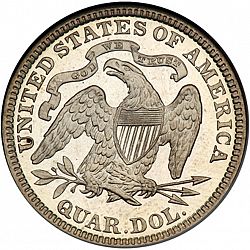 quarter 1888 Large Reverse coin
