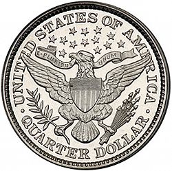 quarter 1899 Large Reverse coin