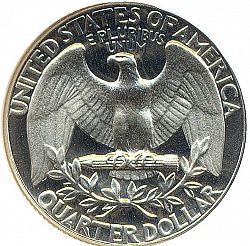 quarter 1974 Large Reverse coin
