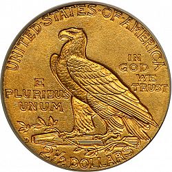 2.50 dollar 1911 Large Reverse coin