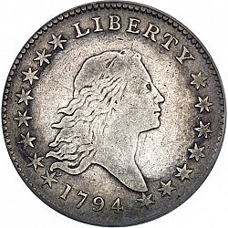 50 cents 1794 Large Obverse coin