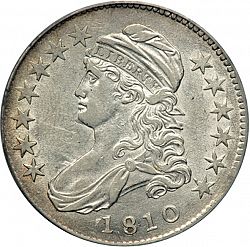 50 cents 1810 Large Obverse coin