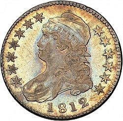 50 cents 1812 Large Obverse coin