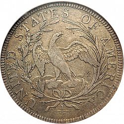 50 cents 1797 Large Reverse coin