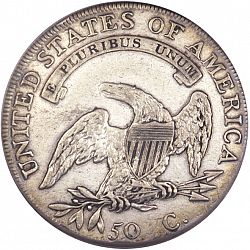 50 cents 1808 Large Reverse coin