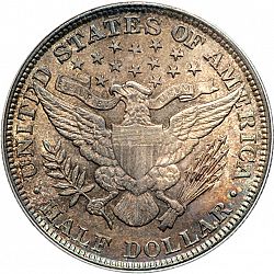 50 cents 1899 Large Reverse coin