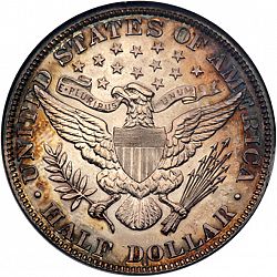50 cents 1905 Large Reverse coin
