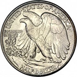 50 cents 1945 Large Reverse coin
