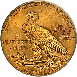 5 dollar 1912 Large Reverse coin
