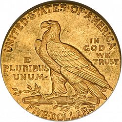 5 dollar 1912 Large Reverse coin