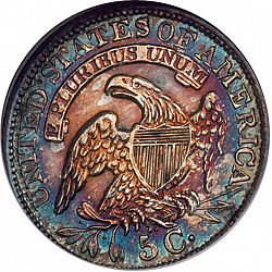 nickel 1834 Large Reverse coin