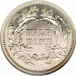 nickel 1862 Large Reverse coin
