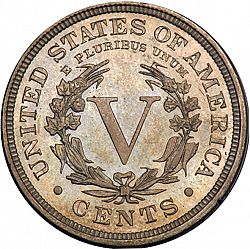 nickel 1892 Large Reverse coin