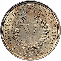 nickel 1912 Large Reverse coin