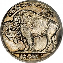nickel 1914 Large Reverse coin