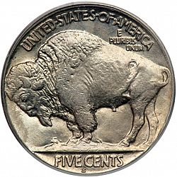 nickel 1919 Large Reverse coin