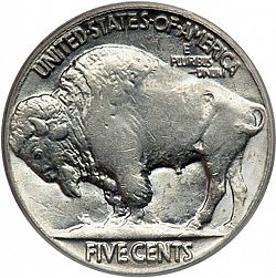 nickel 1934 Large Reverse coin