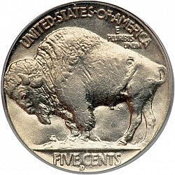 nickel 1935 Large Reverse coin