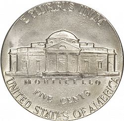 nickel 1940 Large Reverse coin