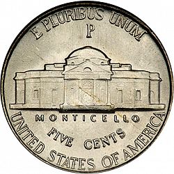 nickel 1945 Large Reverse coin