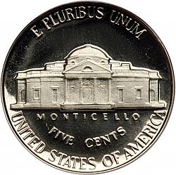 nickel 1956 Large Reverse coin