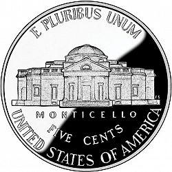 nickel 2011 Large Reverse coin