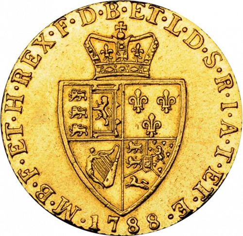 Guinea Reverse Image minted in UNITED KINGDOM in 1788 (1760-20 - George III)  - The Coin Database