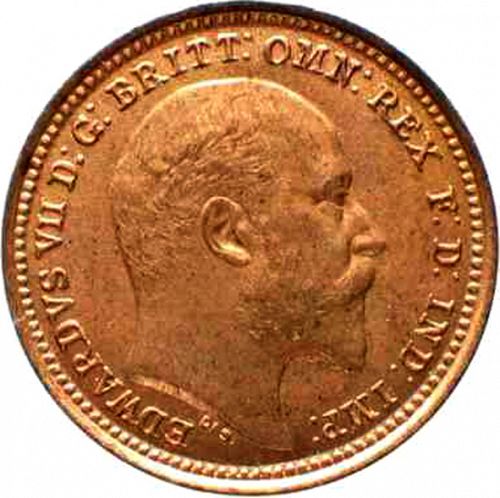 Third Farthing Obverse Image minted in UNITED KINGDOM in 1902 (1902-10 - Edward VII)  - The Coin Database