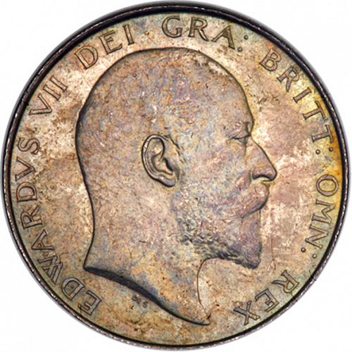 Halfcrown Obverse Image minted in UNITED KINGDOM in 1906 (1902-10 - Edward VII)  - The Coin Database