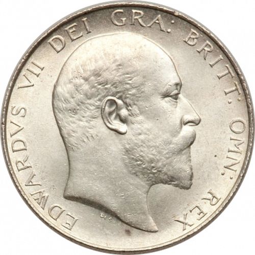 Halfcrown Obverse Image minted in UNITED KINGDOM in 1909 (1902-10 - Edward VII)  - The Coin Database