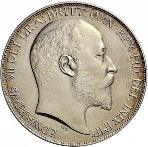 Crown Obverse Image minted in UNITED KINGDOM in 1902 (1902-10 - Edward VII)  - The Coin Database