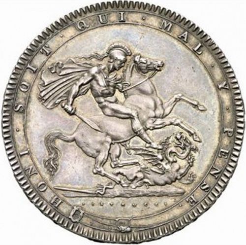 Crown Reverse Image minted in UNITED KINGDOM in 1819 (1760-20 - George III - New coinage)  - The Coin Database