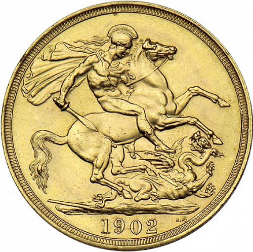Two Pounds Reverse Image minted in UNITED KINGDOM in 1902 (1902-10 - Edward VII)  - The Coin Database