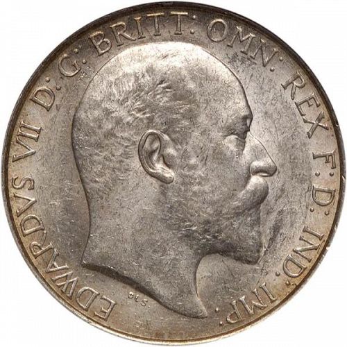 Florin Obverse Image minted in UNITED KINGDOM in 1906 (1902-10 - Edward VII)  - The Coin Database