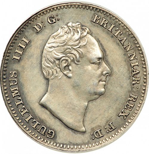 Groat Obverse Image minted in UNITED KINGDOM in 1836 (1830-37 - William IV)  - The Coin Database