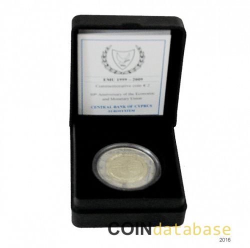 Set Obverse Image minted in CYPRUS in 2009 (2€ Commemorative mint set)  - The Coin Database