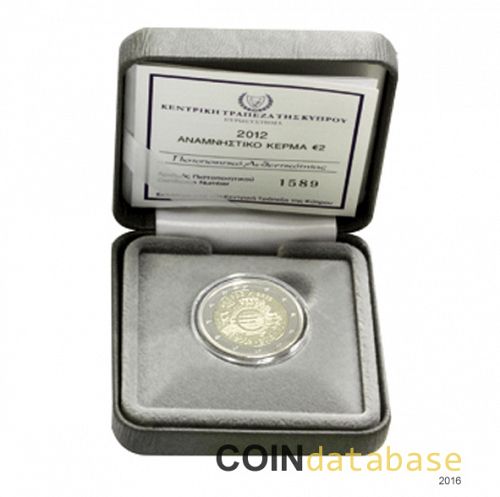 Set Obverse Image minted in CYPRUS in 2012 (2€ Commemorative mint set)  - The Coin Database
