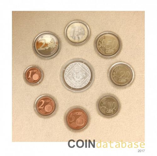 Set Reverse Image minted in SLOVAKIA in 2017 (Annual Mint Sets PROOF)  - The Coin Database