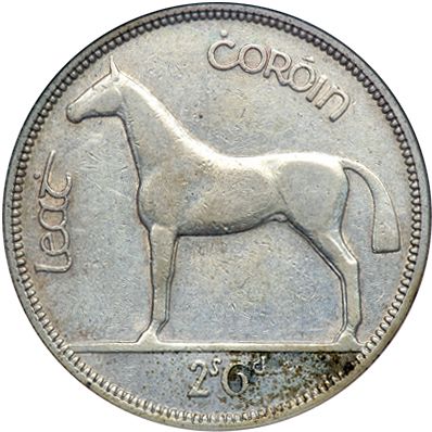 2s6d - Half Crown Reverse Image minted in IRELAND in 1937 (1921-37 - Irish Free State)  - The Coin Database