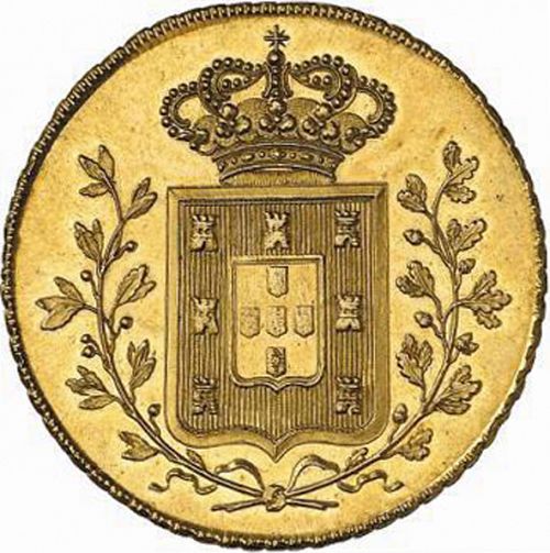 7500 Réis ( Peça ) Reverse Image minted in PORTUGAL in 1833 (1834-39 - Maria II)  - The Coin Database