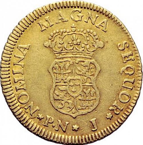 1 Escudo Reverse Image minted in SPAIN in 1769J (1759-88  -  CARLOS III)  - The Coin Database