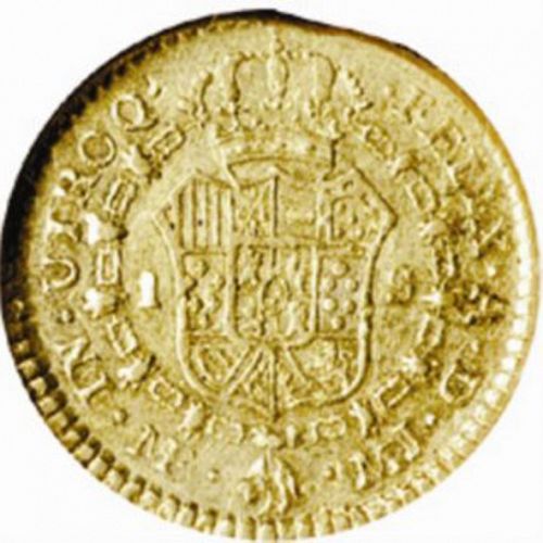 1 Escudo Reverse Image minted in SPAIN in 1778MJ (1759-88  -  CARLOS III)  - The Coin Database