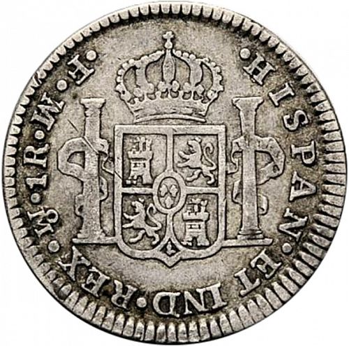 1 Real Reverse Image minted in SPAIN in 1772FM (1759-88  -  CARLOS III)  - The Coin Database