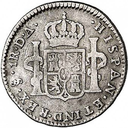 1 Real Reverse Image minted in SPAIN in 1773DA (1759-88  -  CARLOS III)  - The Coin Database