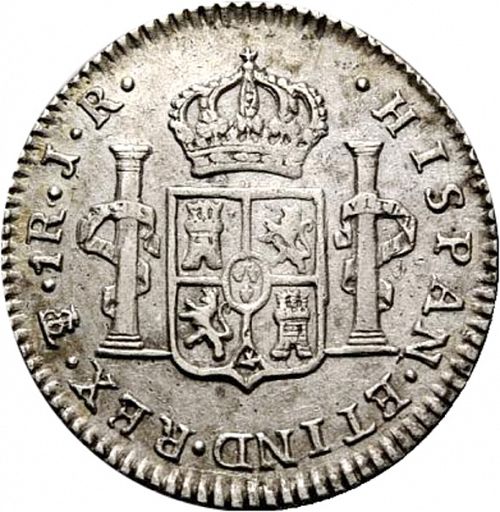 1 Real Reverse Image minted in SPAIN in 1773JR (1759-88  -  CARLOS III)  - The Coin Database