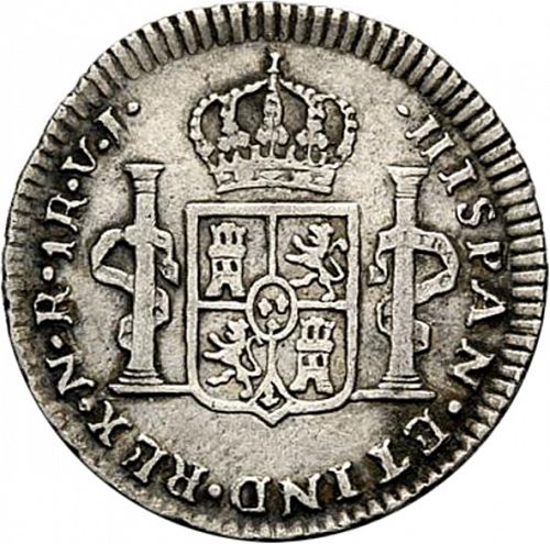 1 Real Reverse Image minted in SPAIN in 1773VJ (1759-88  -  CARLOS III)  - The Coin Database