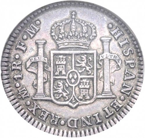 1 Real Reverse Image minted in SPAIN in 1774FM (1759-88  -  CARLOS III)  - The Coin Database