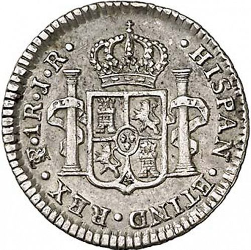 1 Real Reverse Image minted in SPAIN in 1775JR (1759-88  -  CARLOS III)  - The Coin Database