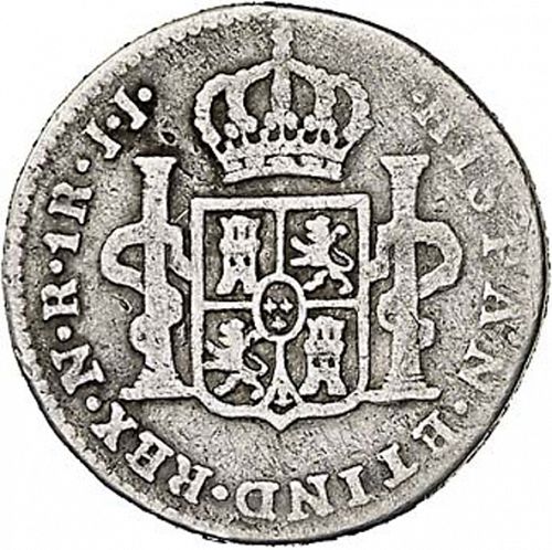 1 Real Reverse Image minted in SPAIN in 1776JJ (1759-88  -  CARLOS III)  - The Coin Database
