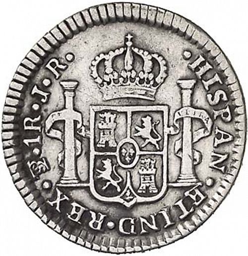 1 Real Reverse Image minted in SPAIN in 1776JR (1759-88  -  CARLOS III)  - The Coin Database